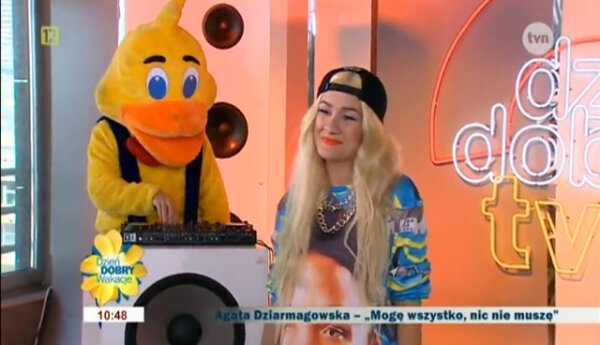 Debiutancki singiel Agaty Dziarmagowskiej